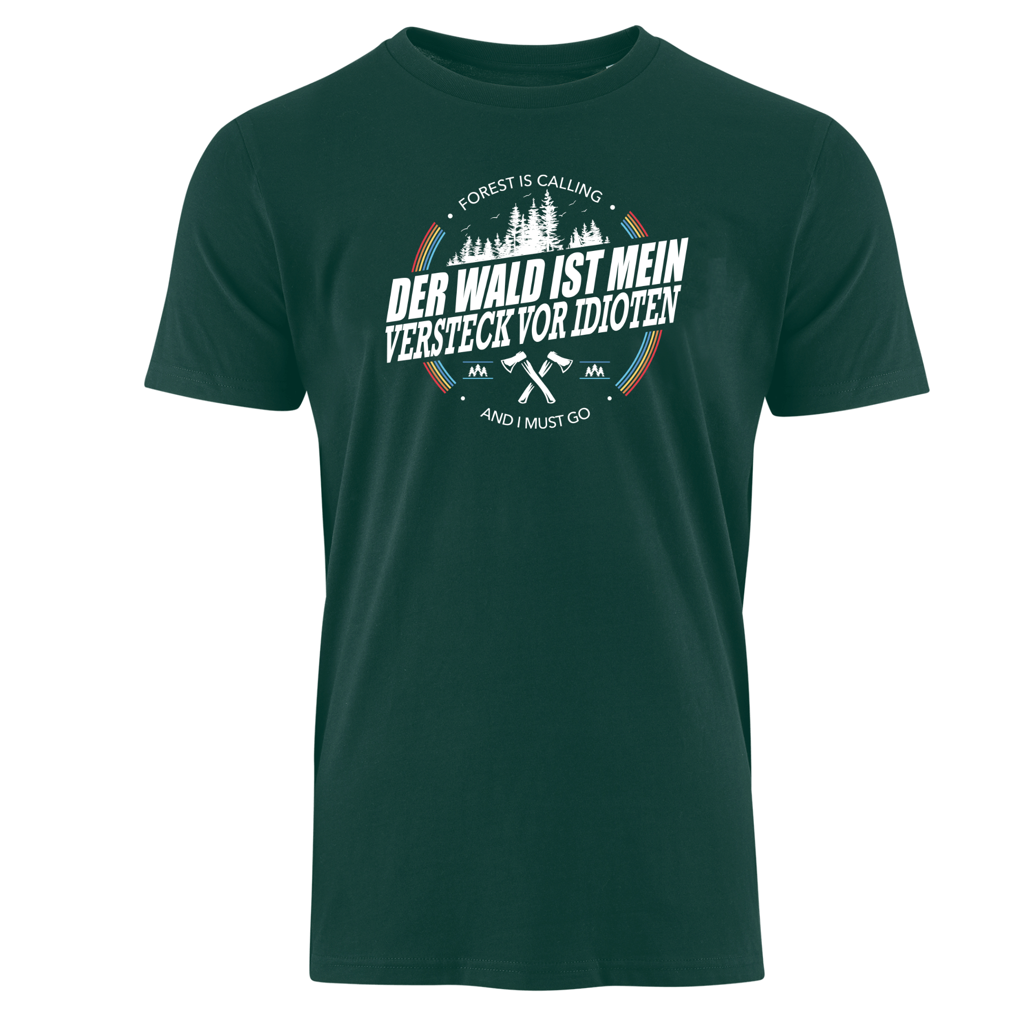 DER WALD IST MEIN VERSTECK - Bio Herren Shirt