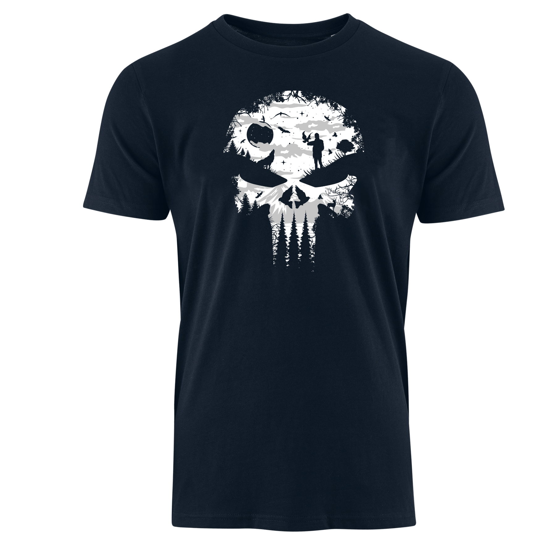 Nature Skull - Bio Herren Shirt