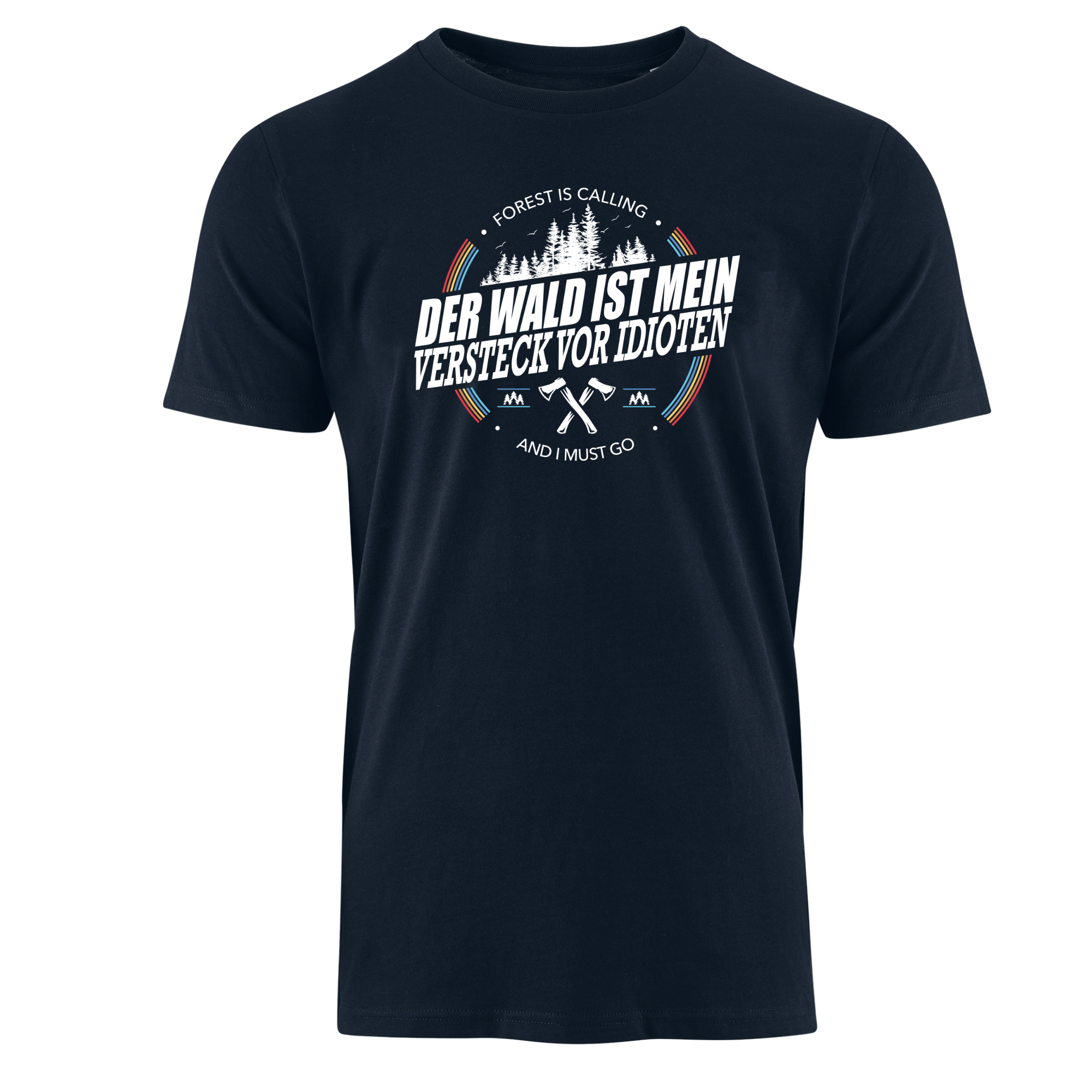 DER WALD IST MEIN VERSTECK - Bio Herren Shirt