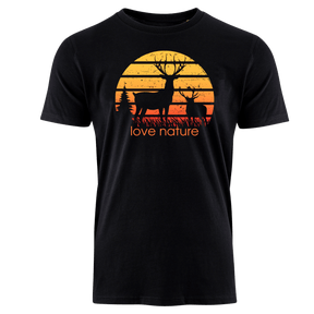 LOVE NATURE - Bio Herren Shirt