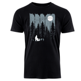 WOLF IM WALD - Bio Herren Shirt