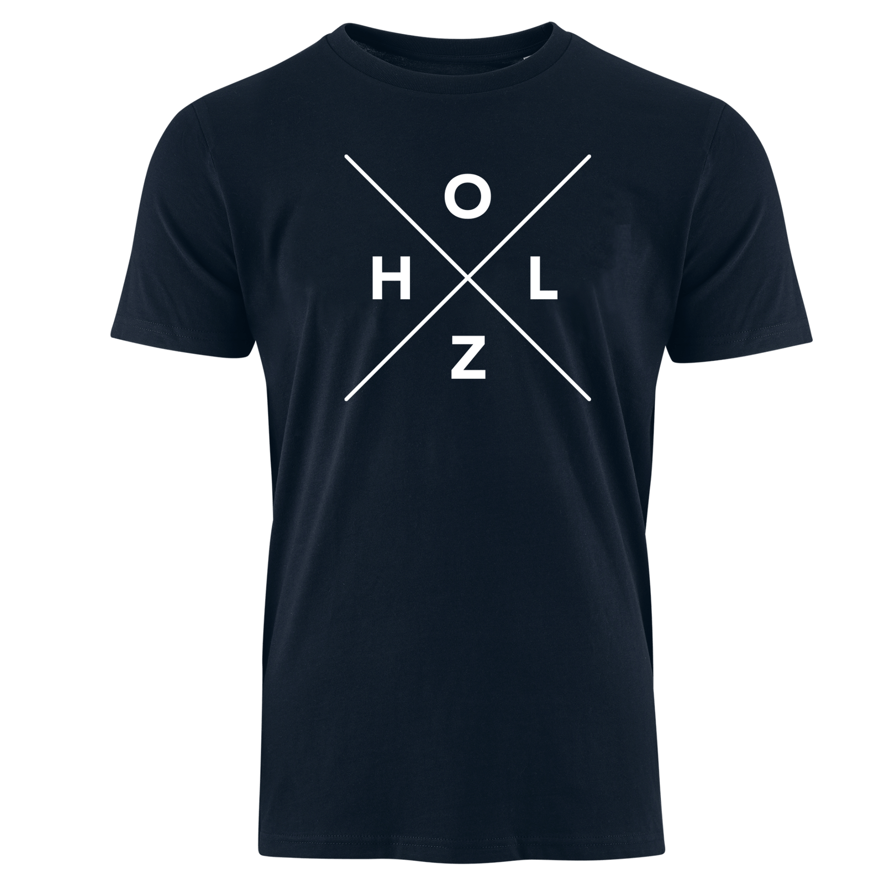 HOLZ KREUZ - Bio Herren Shirt