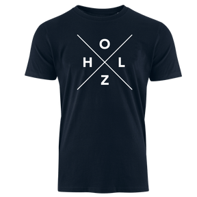HOLZ KREUZ - Bio Herren Shirt