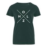 HOLZ KREUZ - Bio Damen Shirt