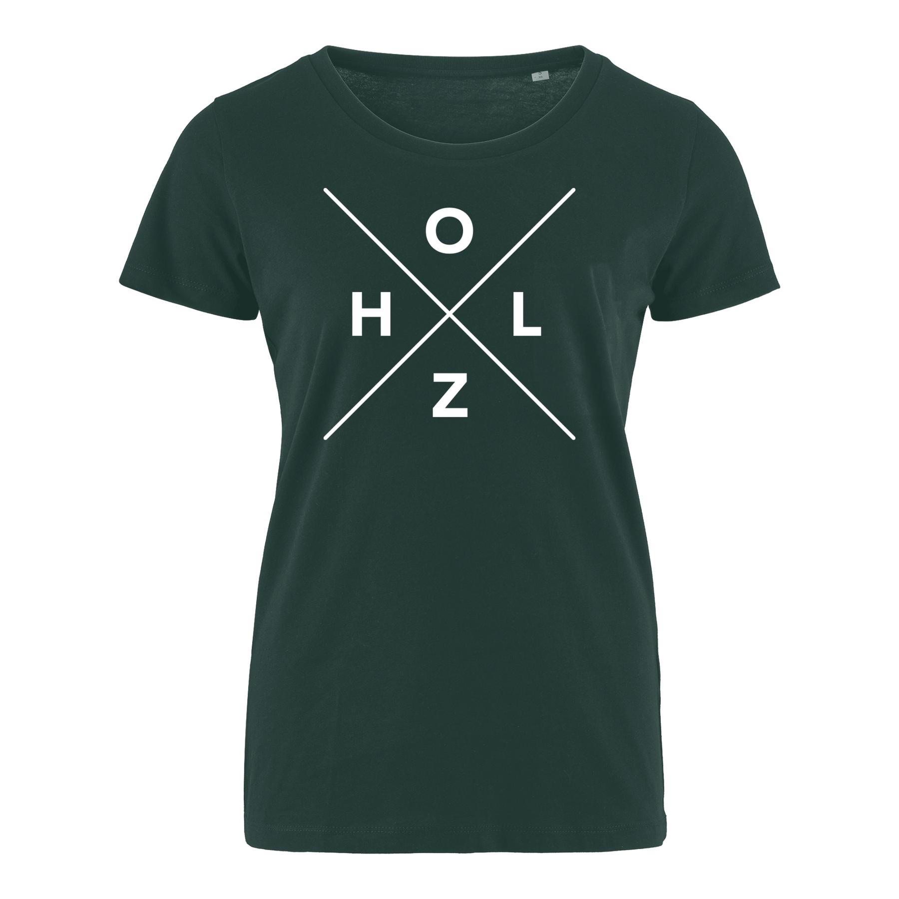 HOLZ KREUZ - Bio Damen Shirt