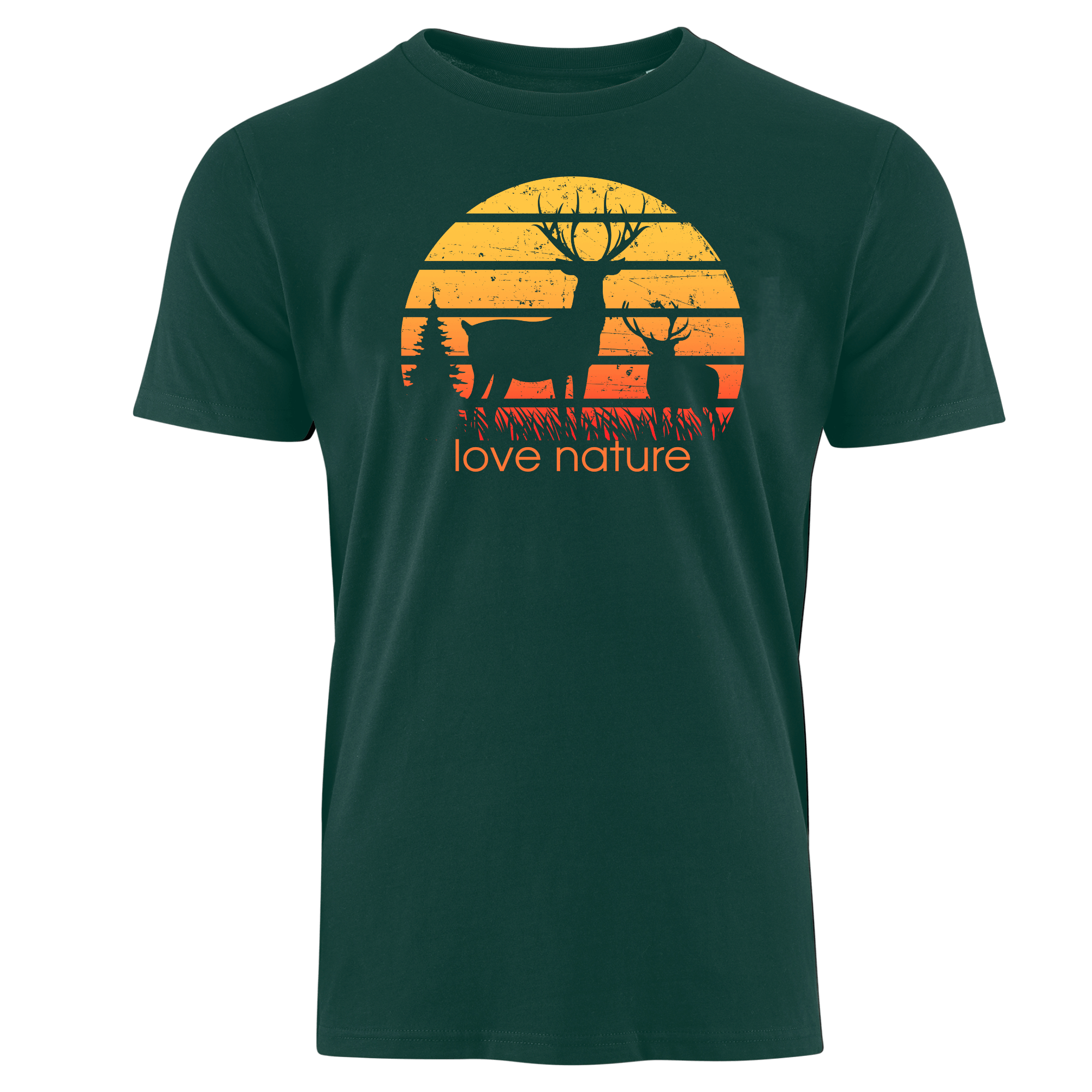 LOVE NATURE - Bio Herren Shirt
