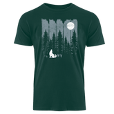 WOLF IM WALD - Bio Herren Shirt