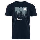 WOLF IM WALD - Bio Herren Shirt