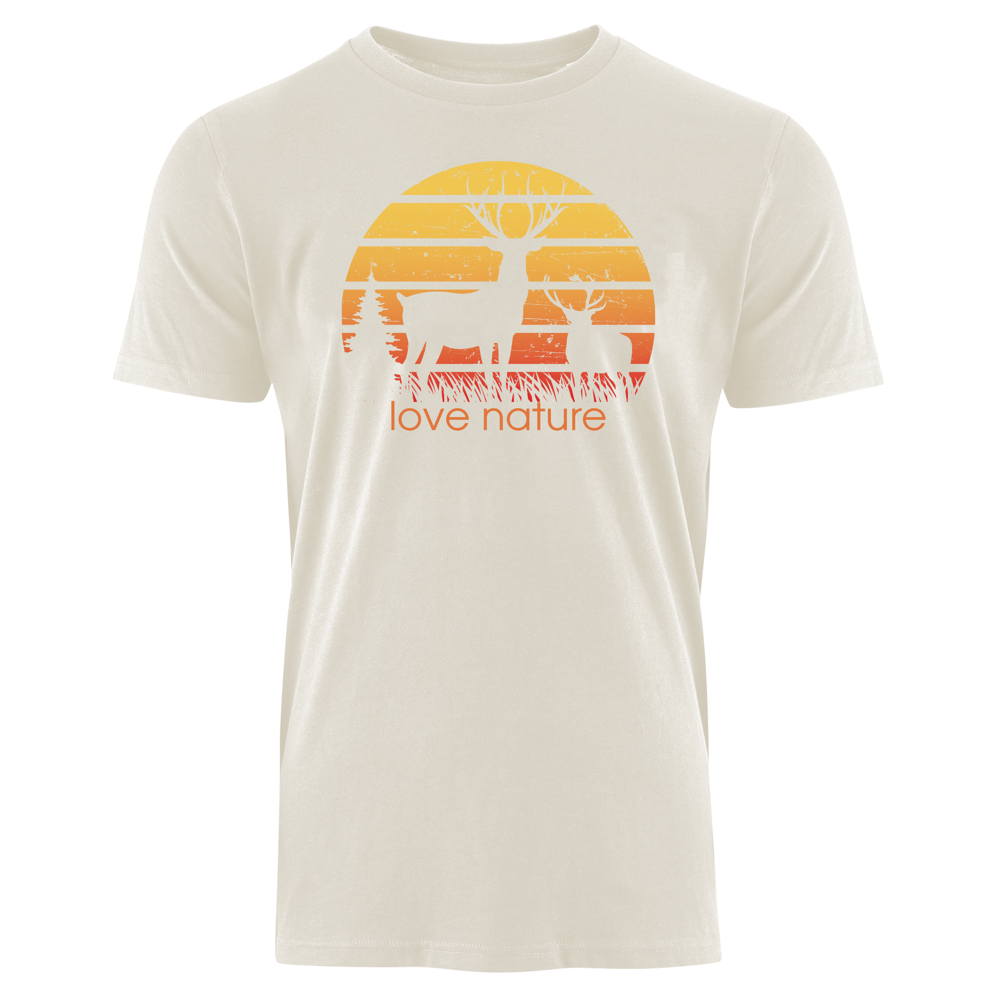 LOVE NATURE - Bio Herren Shirt