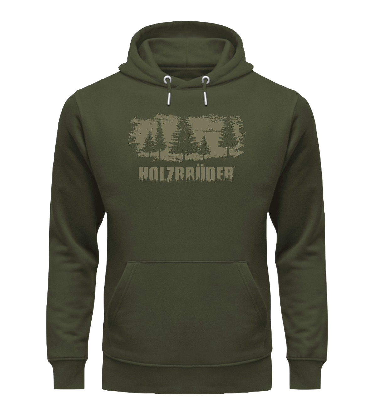 HOLZBRÜDER® Khaki - Bio Unisex Hoodie (PREMIUM)