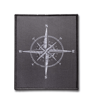 BIG PATCH Kompass (schwarzblau)