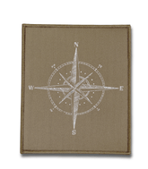 BIG PATCH Kompass (olivgrau)