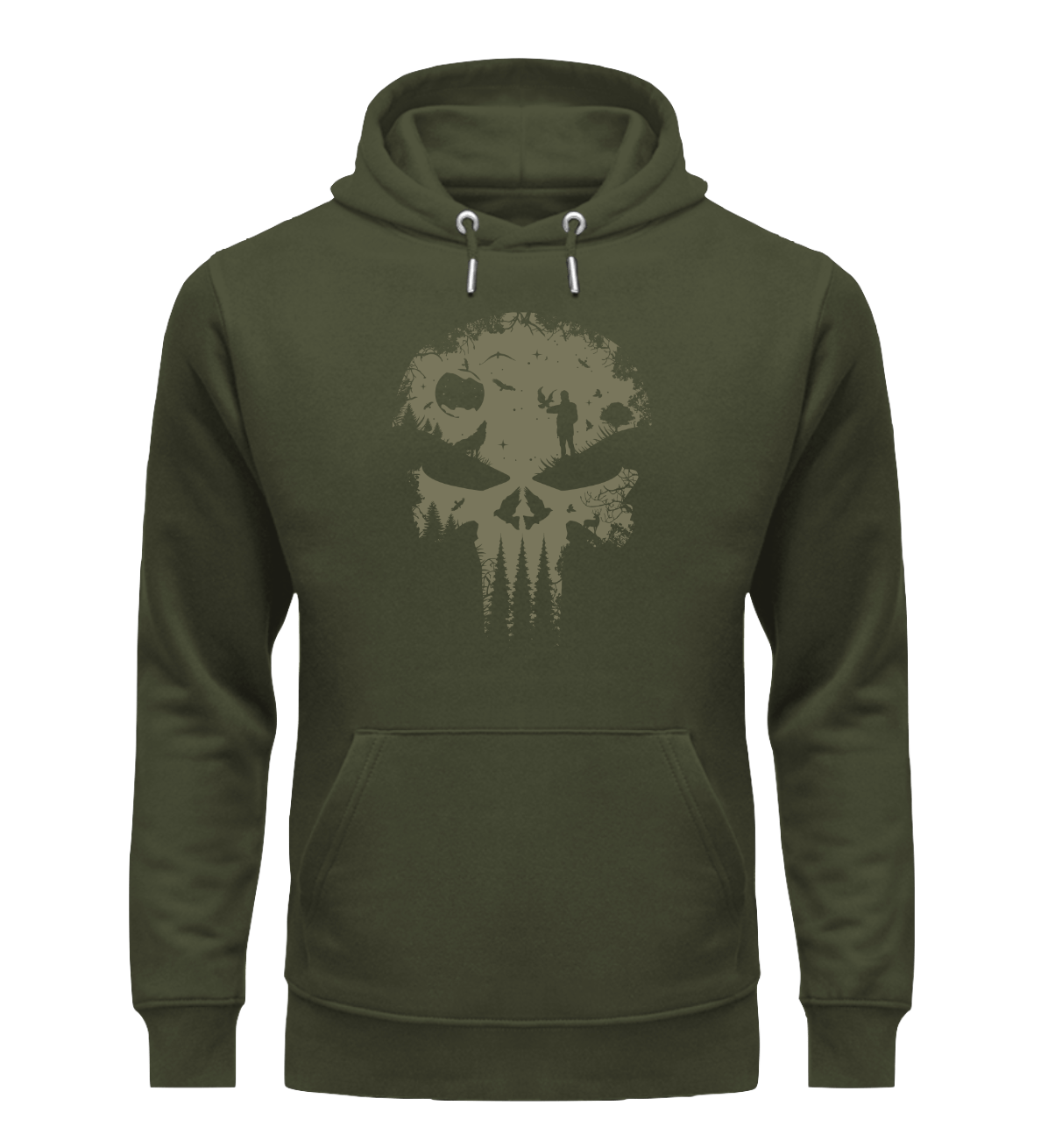 Nature Skull  - Bio Unisex Hoodie (PREMIUM)