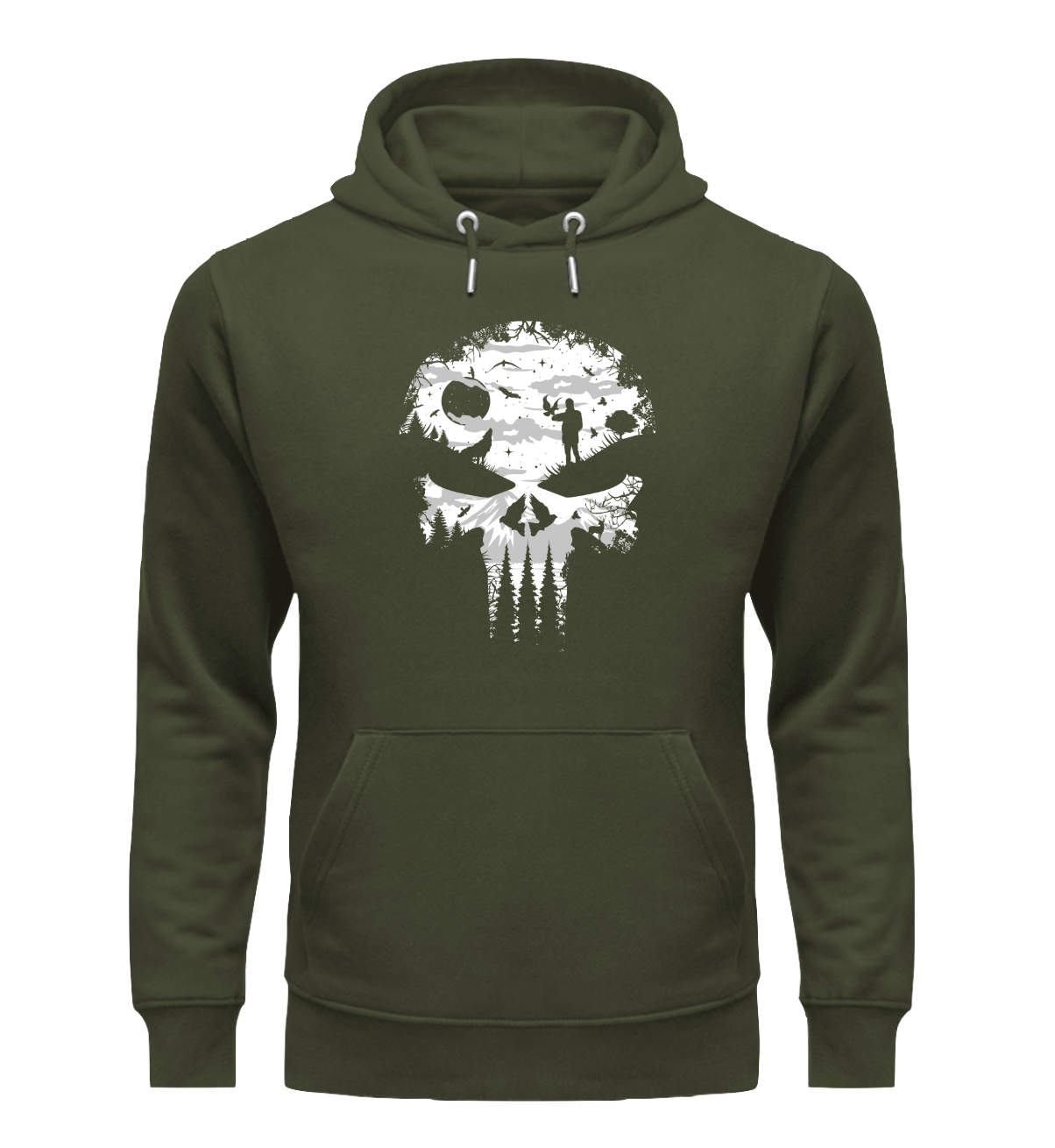 Nature Skull  - Bio Unisex Hoodie (PREMIUM)