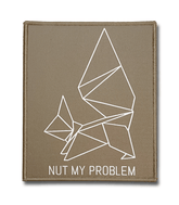 BIG PATCH Nut My Problem (olivgrau)