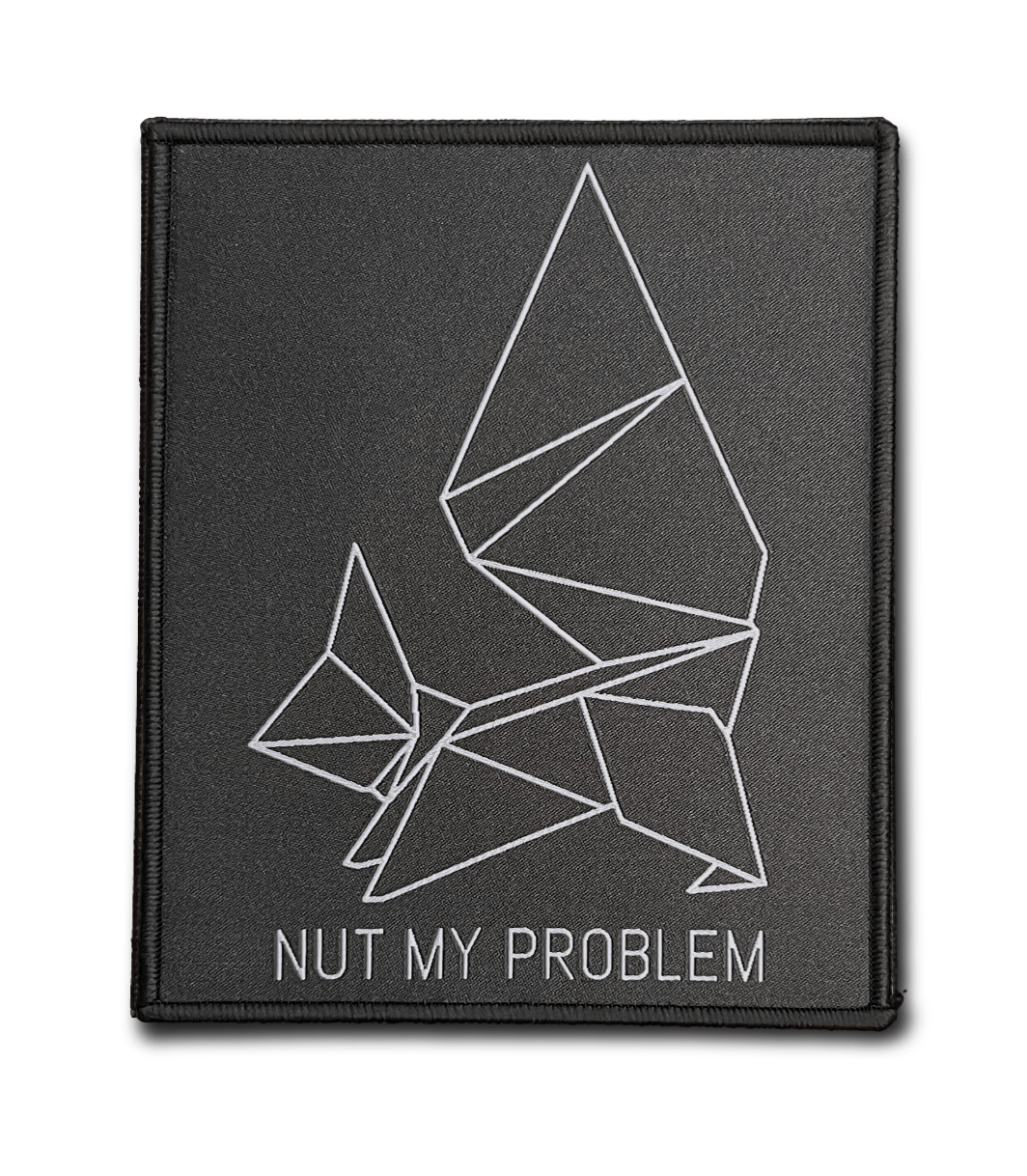 BIG PATCH Nut My Problem (schwarzblau)
