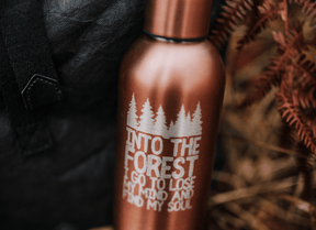 Into The Forest - Thermo-Trinkflasche (🌲)